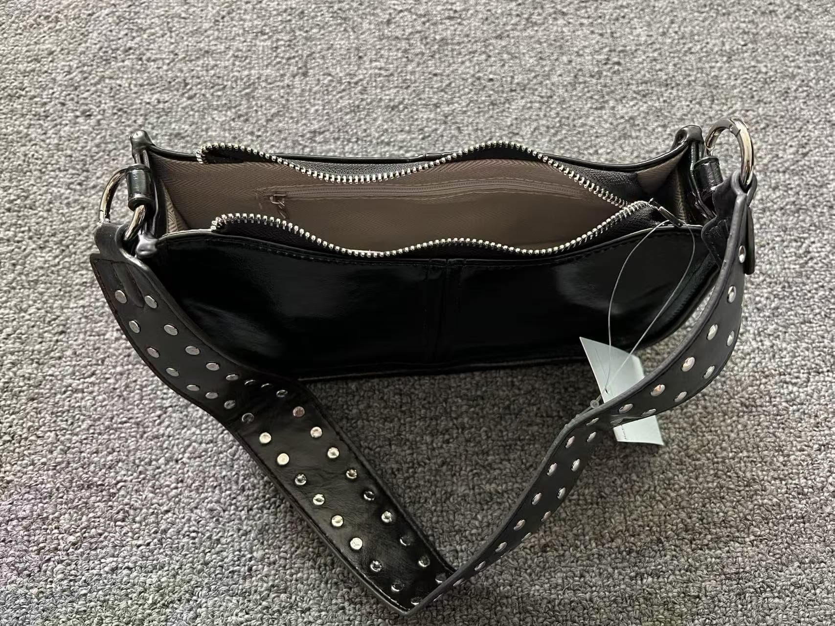 Studded Shoulder Bag - TATUM
