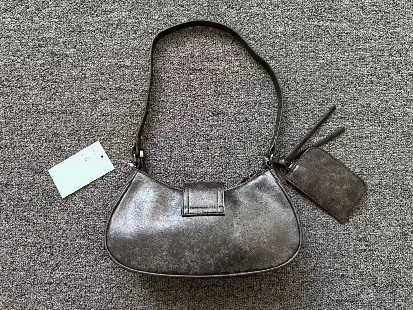 W Mini Buckle Shoulder Bag